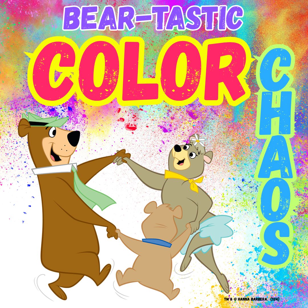 yogi bear bear-tastic color chaos