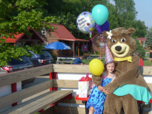 Cindy Bear With Birthday Girl