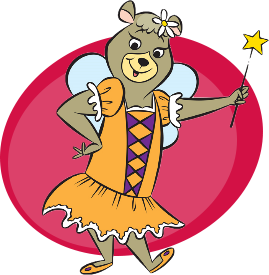 coloring pages of cyndi bear