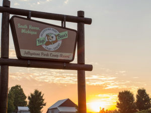 Campground Sign | Yogi Bear's Jellystone Park™ Camp-Resort | South Haven, MI
